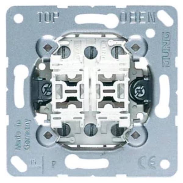Jung Insats Strömställare dubbel LS 900, AS 500, CD 500, LS design, LS plus, FD design, A 500, A plus, A creation, CD p