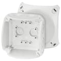 Miniatyrbild 1 av 2: Hensel KF 0200 G Avgreningsbox (L x B x H) 62 x 93 x 93 mm Grå-vit (RAL 7035) IP66, IP67, IP69 1 st