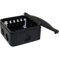Miniatyrbild 2 av 2: Wiska COMBI 607/5/S Avgreningsbox (L x B x H) 110 x 110 x 66 mm Svart (RAL 9005) IP66/IP67 1 st
