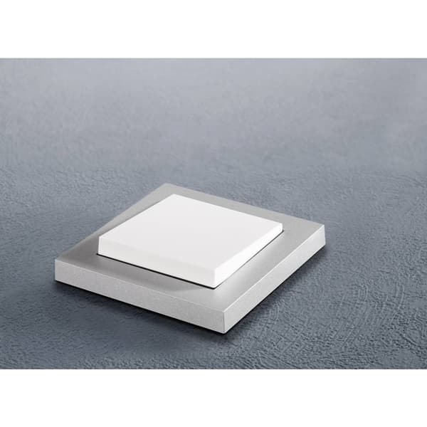 Täckram GIRA E2, Standard 55, System 55 Aluminium 1 st