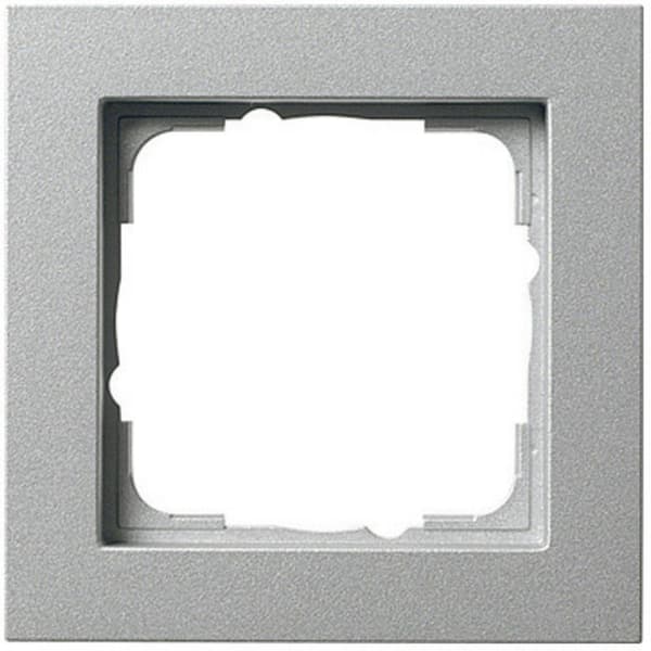 Täckram GIRA E2, Standard 55, System 55 Aluminium 1 st