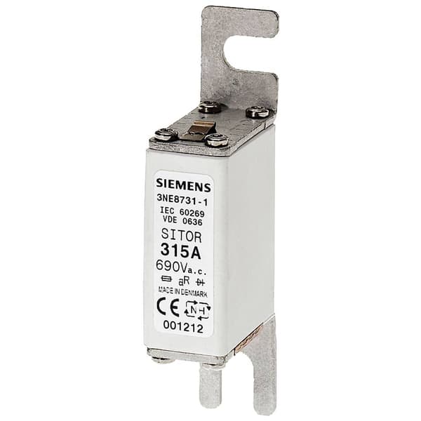 Siemens 3NE87211 Säkringsinsats Säkringsstorlek = 0 100 A 690 V 1 st