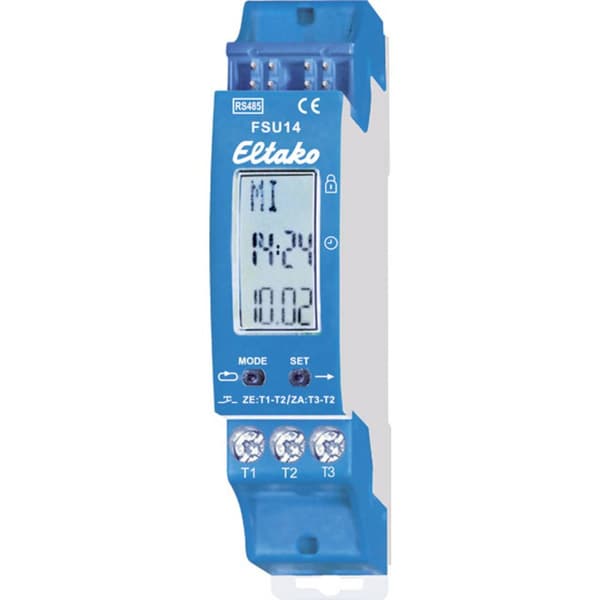 Eltako FSU14 RS485 Bus switch/stömstötsrelä 8 kanaler DIN-skena