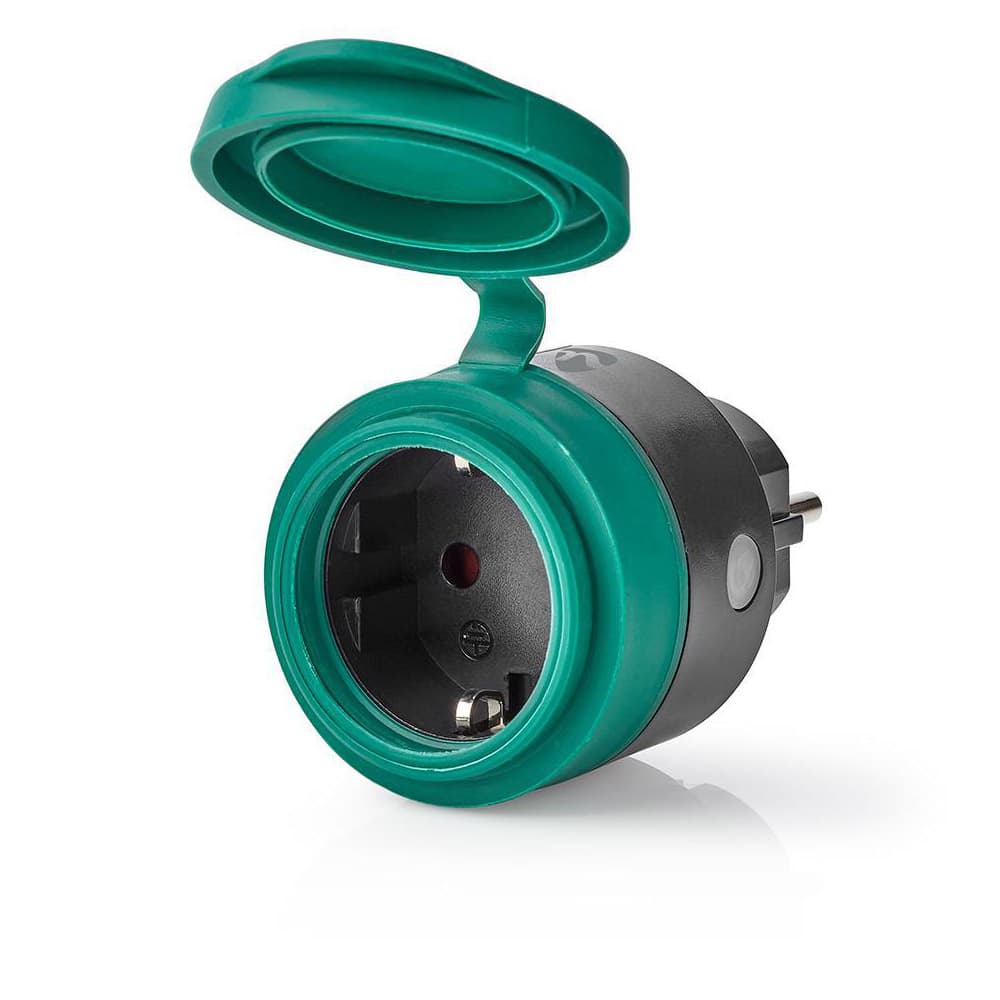 Nedis Smart RF-kontakt IP44 På/Av Schuko type F 2300 W