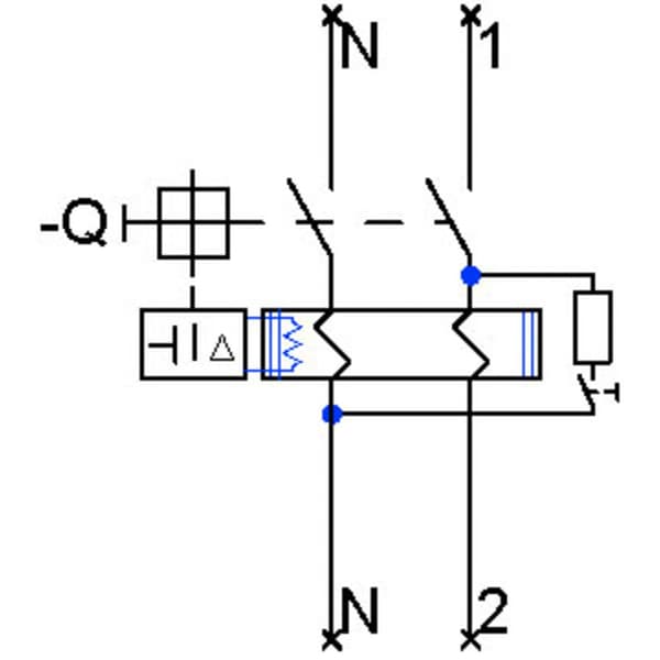 Siemens 5SV33126KL Jordfelsbrytare A 2-polig 25 A 0.03 A 230 V
