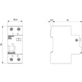 Miniatyrbild 3 av 4: Siemens 5SU13567KK16 Brytare 16 A 0.03 A 230 V