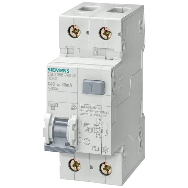 Siemens 5SU13567KK16 Brytare 16 A 0.03 A 230 V