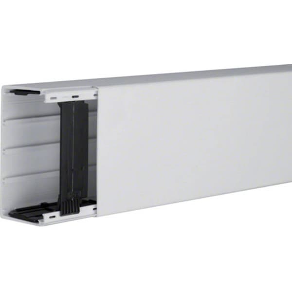 Hager LF6011007035 Kabelkanal Elektronikinstallationskanal (L x B x H) 2000 x 110 x 60 mm 1 st Grå-vit (RAL 7035)