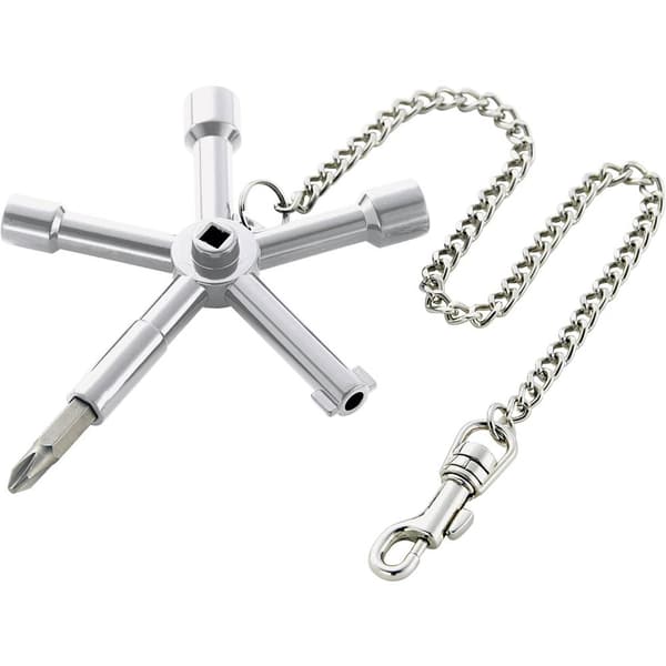 TOOLCRAFT TO-6707229 Skåpnyckel 1 st