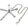 Miniatyrbild 3 av 4: TOOLCRAFT TO-6707229 Skåpnyckel 1 st