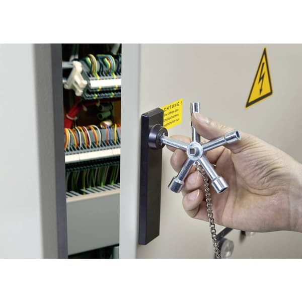 TOOLCRAFT TO-6707229 Skåpnyckel 1 st