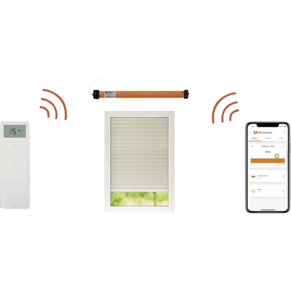 Kaiser Nienhaus Favorit Smart 140025 Trådlös rörmotor 60 mm 161 W 20 Nm