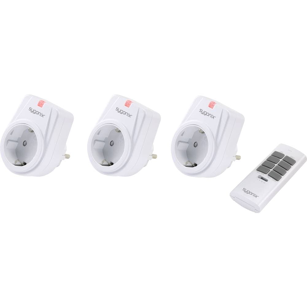 RSL Set med vägguttag Mellanplugg Bryteffekt (max.) 1000 W Trådlös - Sändare räckvidd max. 30 m