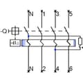 Miniatyrbild 3 av 4: Siemens 5SV33466KL Jordfelsbrytare A 4-polig 63 A 0.03 A 400 V