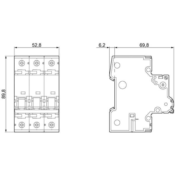 Siemens 5SY43167 5SY4316-7 Automatsäkring 16 A 230 V, 400 V