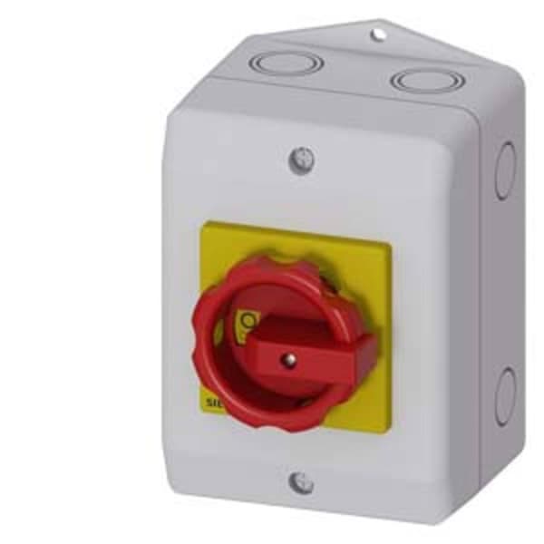Lastseparationsbrytare Röd, Gul 3-polig 6 mm² 16 A 690 V/AC Siemens 3LD20640TB53