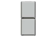 Miniatyrbild 2 av 4: Siemens Inomhus strömställare 2x Grå 5UB4723 1 st