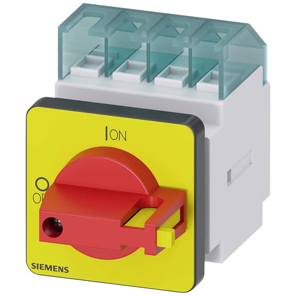 Lastseparationsbrytare Röd, Gul 3-polig 6 mm² 16 A 690 V/AC Siemens 3LD20220TK13