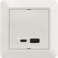Miniatyrbilde 1 av 5: Namron USB A+C lader 3A