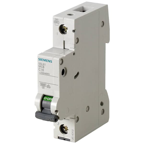 Siemens 5SL61027 5SL6102-7 Automatsäkring 2 A 400 V
