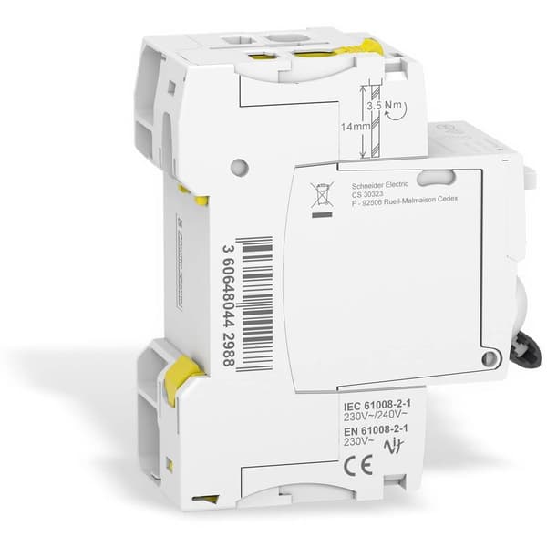 Schneider Electric A9Z21225 Jordfelsbrytare A 25 A 0.03 A 240 V