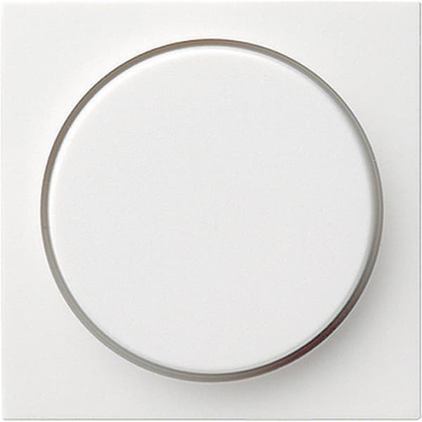 Vippa/centrumplatta Dimmer GIRA 065027 Renvit, Matt 1 st
