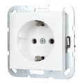 Miniatyrbild 3 av 3: GIRA Insats Vägguttag System 55, Standard 55, E2, Event, Event Clear, Event opak, Esprit, ClassiX Vit (glänsande) 01880