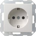 Miniatyrbild 2 av 2: GIRA Insats Vägguttag System 55, Standard 55, E2, Event, Event Clear, Event opak, Esprit, ClassiX Renvit, Matt 018827 1