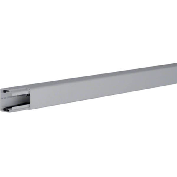Hager LF3003007030 Kabelkanal Elektronikinstallationskanal (L x B x H) 2000 x 30 x 30 mm 1 st Stengrå
