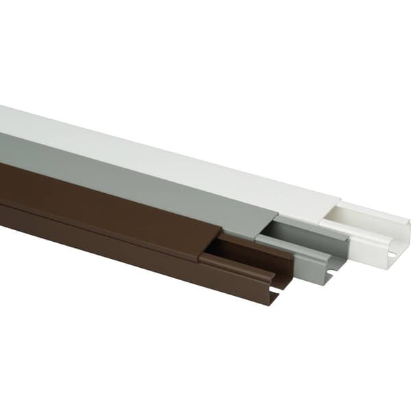Heidemann 09964 Kabelkanal (L x B x H) 2000 x 40 x 25 mm 1 st Brun