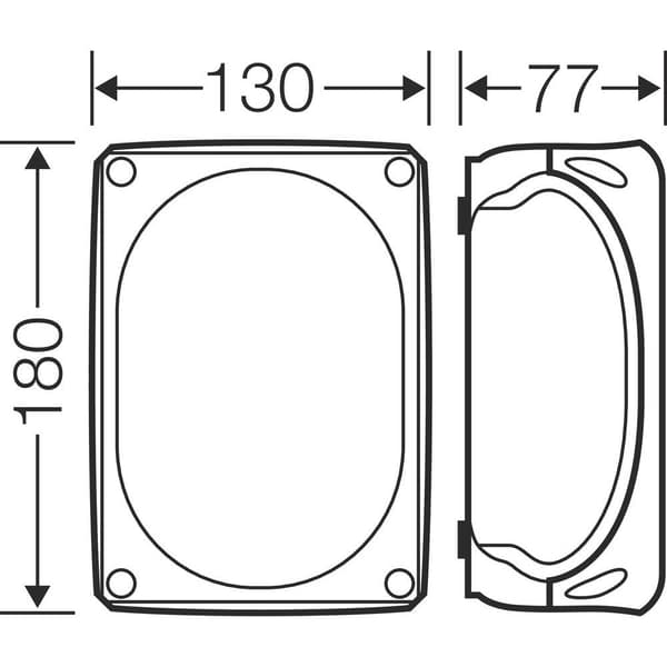 Hensel 62000060 Kopplingsdosa Halogenfri, Plomberbar, väderbeständig (L x B) 180 mm x 130 mm 1 st
