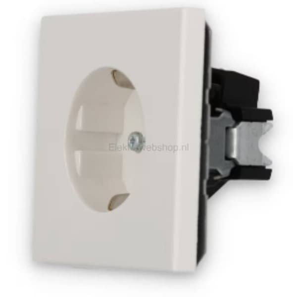 Jung Insats Vägguttag LS plus, LS design, LS 900 Alpinvit LS1520WW 1 st