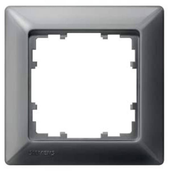Siemens Inomhus strömställare 1x Täckram Delta Kol 5TG25516 1 st