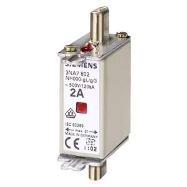 Siemens 3NA7820 Säkringsinsats Säkringsstorlek = 000 50 A 500 V 3 st