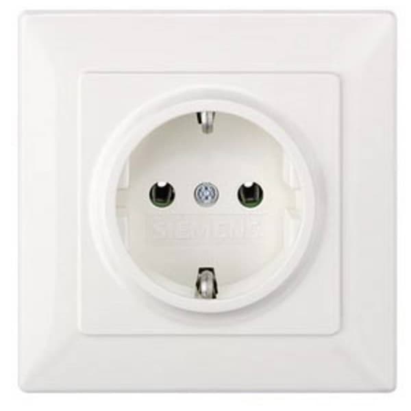 Siemens Inomhus strömställare Delta Vit 5UB1580 1 st Vit
