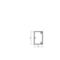 Miniatyrbild 2 av 2: OBO Bettermann 6191134 Kabelkanal (L x B x H) 2000 x 60 x 40 mm 1 st Renvit