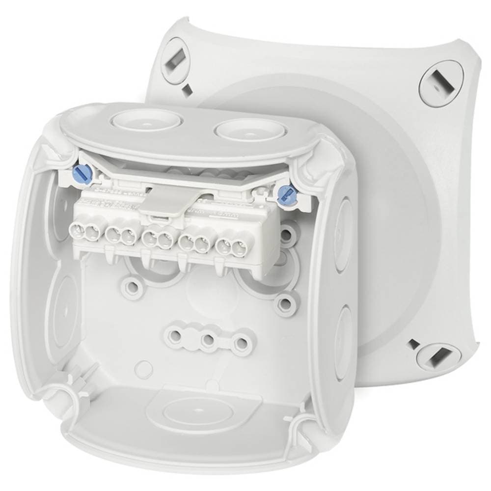 Hensel 62000001 Avgreningsbox (L x B x H) 62 x 93 x 93 mm Grå-vit (RAL 7035) IP66