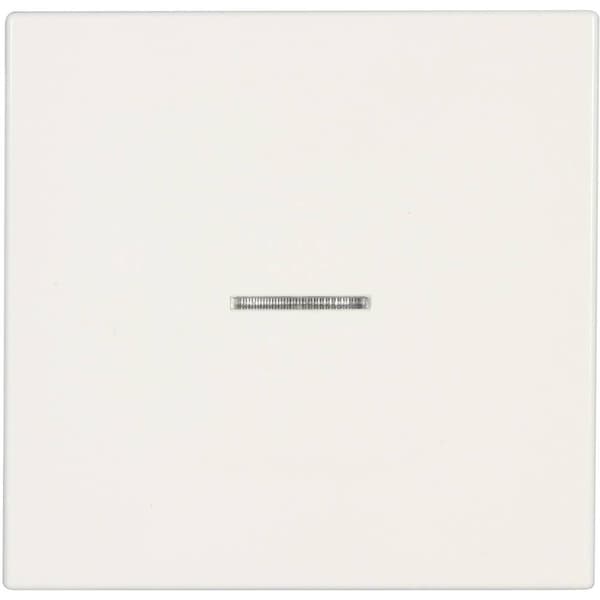 Kontrollomkopplare Vippa/centrumplatta Jung LS 900, LS design, LS plus LS 990 KO 5 WW Alpinvit 1 st