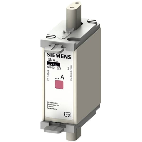 Siemens 3NA6824 Säkringsinsats Säkringsstorlek = 000 80 A 500 V/AC, 250 V/DC 3 st