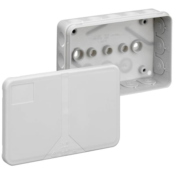 Spelsberg 2K-16-L Kopplingsdosa (L x B x H) 85 x 130 x 37 mm Grå IP55 1 st