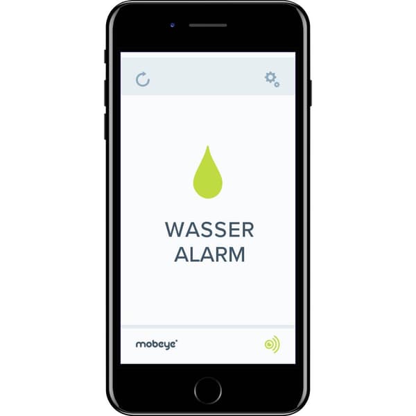 Mobeye WaterGuard CM4300 GSM vattenlarm- detektor Frekvens: 800 MHz, 2600 MHz