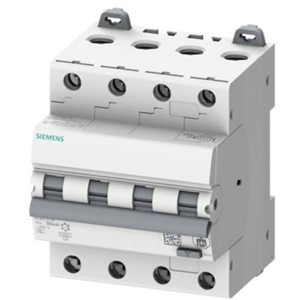 Siemens 5SU13467FP16 Jordfelsbrytare/Säkerhetsbrytare Säkringsstorlek = 3 4-polig 16 A 0.03 A