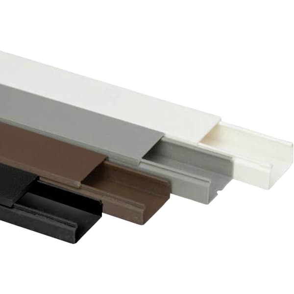 Heidemann 09957 Kabelkanal (L x B x H) 2000 x 30 x 15 mm 1 st Antracit