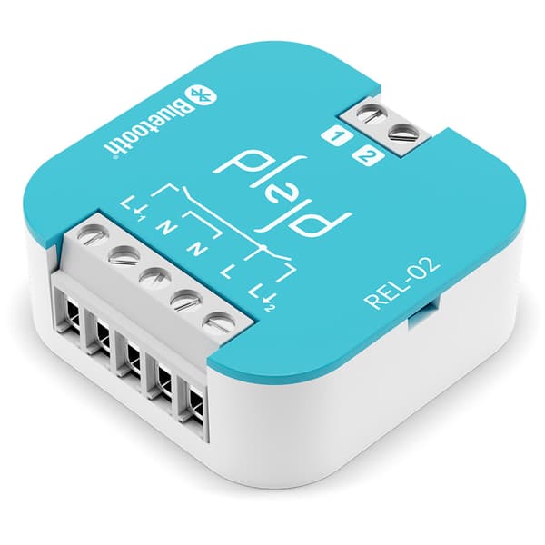 Plejd - REL-02 - Dobbelrelé,16A/2,Bluetooth,mesh