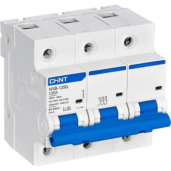 Automatsikring 3P 80A C-kar NXB-125G 60898