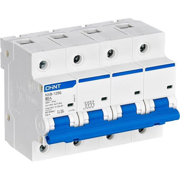 Automatsikring 4P 80A C-kar NXB-125G 60898