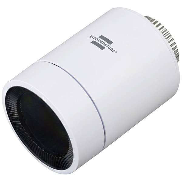 Trådlös termostat Brennenstuhl Zigbee Connect 01 Vit/svart 1 st