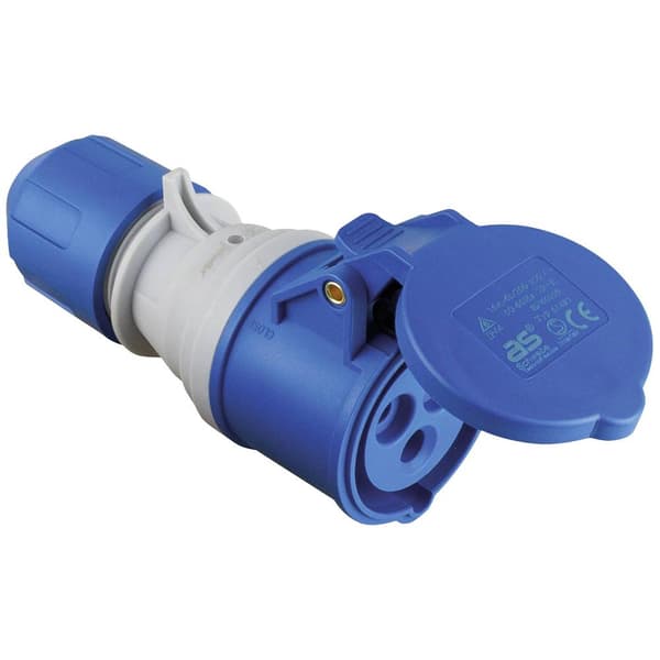 AS Schwabe powerlight CEE Kupplung 61487 CEE koppling 3-polig 230 V 1 st