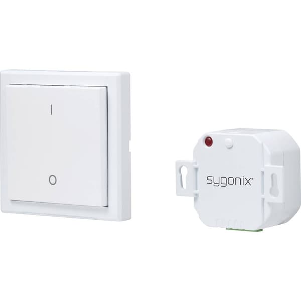 RSL Knappset Inbyggnad, Ytmontering, Utanpåliggande 1 kanal Bryteffekt (max.) 2000 W Trådlös - Sändare räckvidd max. 70
