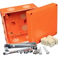 Miniatyrbild 1 av 2: KOPOS Kopplingsdosa (L x B x H) 126 x 126 x 77 mm Orange 1 st